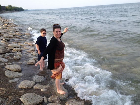 Surf's Up at Lake Michigan