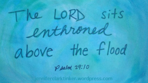 Scripture doodle art by Jennifer Clark Tinker